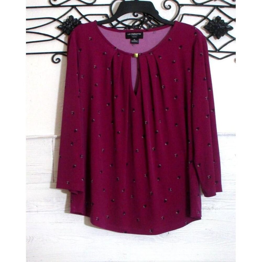 Liz-claiborne Women's Pink Blouse